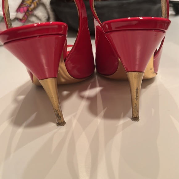 MIU MIU red patent heels - Picture 2 of 4